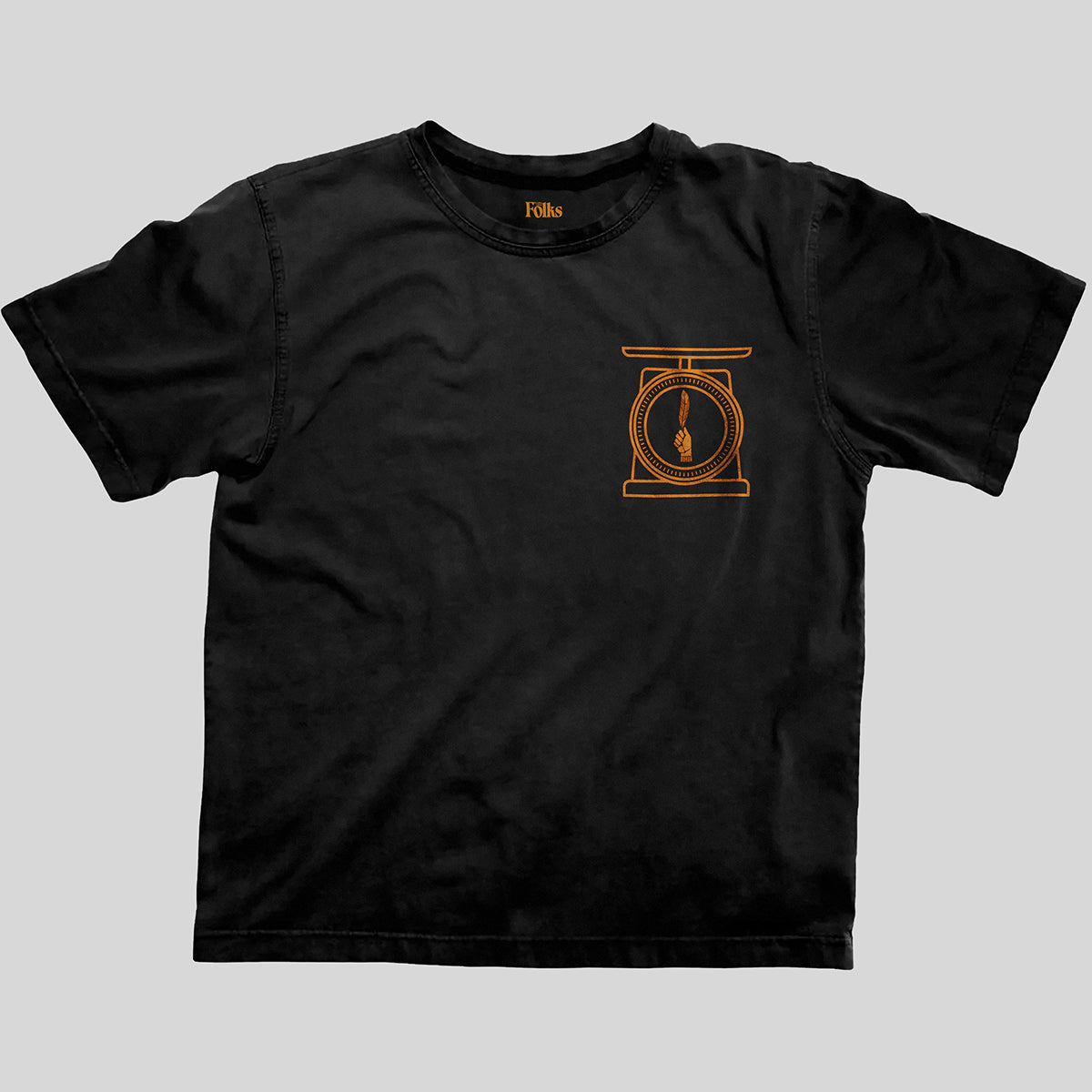 KG x FOLKS "NOTHING COME FROM SLEEPING" TEE